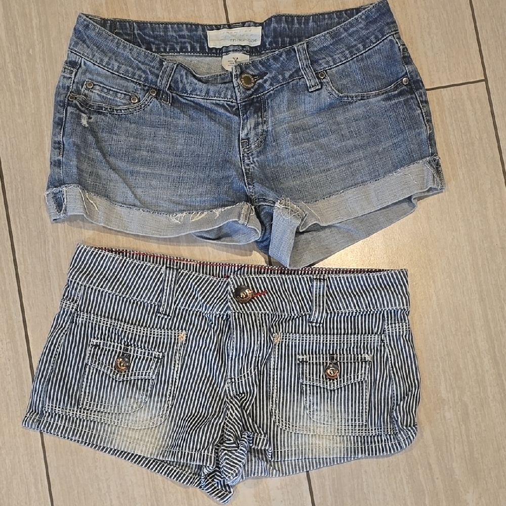 Denim Blue Women's Shorts